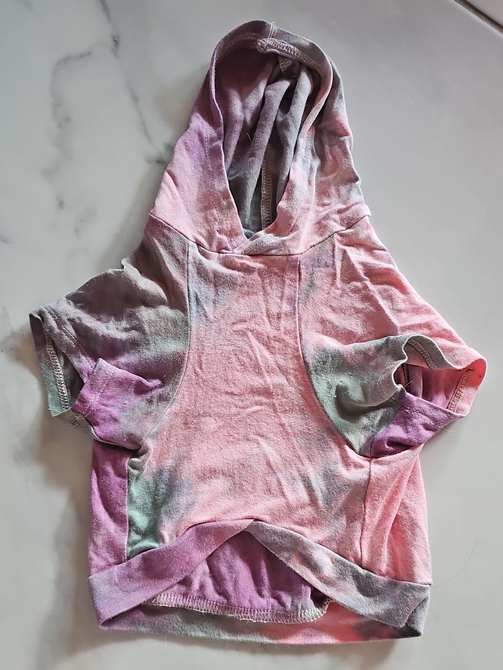 Tie-Dye Doggy Hoodie Tee